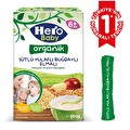 Hero Baby Organik Sütlü Buğdaylı Yulaflı Elmalı Kaşık Maması