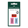 Faber Castell Renkli Silgi+ Kalemtıraş