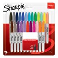 Sharpie Fine Permanent Keçeli Kalem, 24'lü Karışık Renkli Hediyelik Boya Kalemi Seti