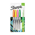 Sharpie Neon Permanent Keçeli Kalem 4'Lü Fosforlu Renkte Boya Kalemi Seti