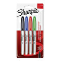 Sharpie Fine Permanent Keçeli Kalem 4'Lü Standart Renkli Boya Kalemi Seti