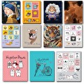 Art Style A4 96 Yaprak Kareli Pp Kapak Spiralli Defter
