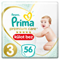 Prima Premium Care Külot Bez İkiz 3 Beden 56'lı