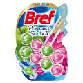 Bref Perfume Switch Katı Tuvalet Bloğu Yeşil Elma & Nilüfer Çiçeği İkili