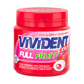Vivident Full Fruit Sakız Çilek Aromalı 93 g Şişe