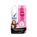 Rexona Deodorant + Elidor Güçlü ve Parlak Saçlar için Şampuan 185 ml