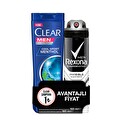 Rexona Men Deodorant + Clear 180 ml Şampuan