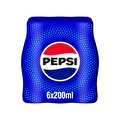 Pepsi Kola Cam Şişe 6x200 ml