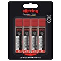 Rotring 0.7 Uç Süper Polimer Versatil Kalem Ucu 2B 4'lü