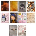 Art Style A4 60 Yaprak Kareli Pp Kapak Defter