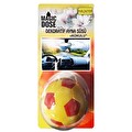 Magic Dose Futbol Topu Dekoratif Araba Ayna Süsü Sarı - Kırmızı