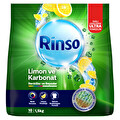 Rinso Toz Çamaşır Deterjanı Renkliler ve Beyazlar İçin Limon ve Karbonat Derinlemesine Temizlik 1,5 KG