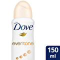 Dove Eventone Kadın Sprey Deodorant Kalendula Özü Koltuk Altı Kararmasına Etkin Bakım 150 ml