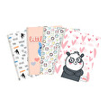 72 Yaprak Kareli Defter