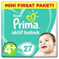 Prima Aktif Bebek Mini Fırsat Paket 4+ Beden 27'li