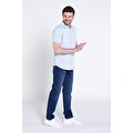 Loft Terry Brown Denim Koyu Mavi
