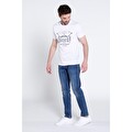 Loft Terry Brown Denim Açık Mavi
