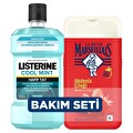 Listerine Lpm Duş Jeli Akdeniz Çileği Cool Mint 2'li Set