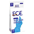 Ece10'lu Pudrasız Mavi Nitril Eldiven 