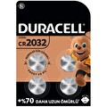 Duracell Özel 2032 Lityum Düğme Pil 3V (CR2032) 4’lü Paket