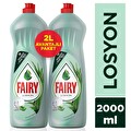 Fairy 2000 ml 2x1000 ml Sıvı Bulaşık Deterjanı Losyonlu