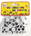 Linea 12mm Oynar Göz Siyah 80li 1paket