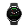 Polar Ignite Gps ve Bilekten Kalp Atış Hızı Ölçüm Özellikli Fitness Saati  Siyah/Gümüş M/L 