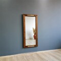 NEOstill - Ahşap Altın Süslemeli Boy Ayna A501d