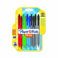 Papermate Inkjoy 100  Tükenmez Kalem Üstten Basmalı 1.0 Uç Standart Renkli 10'Lu Kalem Seti
