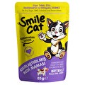 Smile Cat Pouch Kısırlaştırılmış Kedi Maması Biftekli 85 g