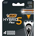 Bıc Flex5 Hybrid 5 Bıçaklı 4 Yedek Kartuş
