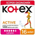 Kotex Ultra Active Süper Ekonomik Uzun 16'lı