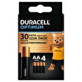 Duracell Optimum AA Alkalin Kalem Pil 15V (LR6 / MN1500) 4’lü Paket