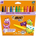 Bic Jumbo Keçeli Boya Kalemi 12'Li