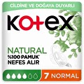 Kotex Natural Ultra Tekli Paket Normal 7'Li