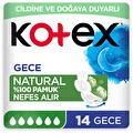 Kotex Natural Ultra Süper Eko Gece 14'lü
