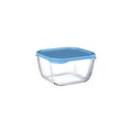 Paşabahçe Snow Box Saklama Kabı Mavi 735Cc