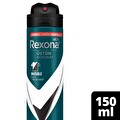 Rexona Men Erkek Sprey Deodorant Invisible Black & White 72 Saat Kesintisiz Üstün Koruma 150 ml