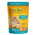 Pet Bee's Yetişkin Kedi Ton Balıklı ve  Hamsili 100 g