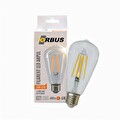 Orbus Filament ST64 6W E27 600 LM Sarı Işık