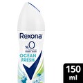 Rexona Kadın Sprey Deodorant Ocean Fresh %0 Alüminyum 48 Saat Ter Kokusuna Karşı Koruma 150 ml