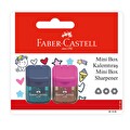 Faber Castell Minibox Kalemtıraş 2'Li