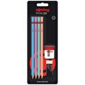 Rotring Metalik Kurşun Kalemi  Seti 4 Adet Metalik Kurşun Kalemi + Silgi + Kalemtraş