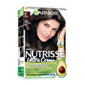 Garnier Nutrisse Yoğun Besleyici Kalıcı Krem Saç Boyası 3  Koyu Kahve