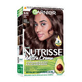 Garnier Nutrisse Yoğun Besleyici Kalıcı Krem Saç Boyası 5.12 Büyüleyici Küllü Kahve