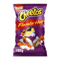 Cheetos Flamin' Hot Acı Biberli ve Peynirli Mısır Çerezi Süper Boy 102 g