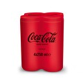 Coca Cola Zero Sugar Kutu 4X250 ml