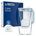 Brita Cam Filtreli Su Arıtma Sürahisi Açık Mavi 2,5 L