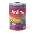 Proline Sos İçinde Et Parçacıklı Dana Etli Yetişkin Kedi Maması 400 g