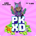 PKXD 180 Gems Tur